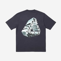 팔라스 트라이크롬 티셔츠 네이비 - 23SS Palace Tri-Chrome T-Shirt Navy