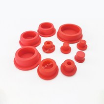 고무바킹 고무링 부싱 와셔 1pcs 빨간색 환경 실리콘 구멍 캡 13mm-48.5mm, xy-8074(46.3mm)