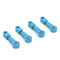 금속 충격 흡수기 스티어링 컵 CVD 스윙 암 업그레이드 슈트 Wltoys P929 K979 1/28 RC Car Sare Parts, 07 Blue upper arm