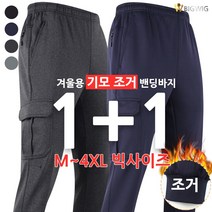 [더빅보스] BB 리더스 베이직 바지 (1+1) _ 남성용 기본 심플 데일리 빅사이즈 트레이닝 팬츠