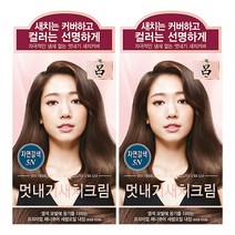 AP 려 우아채 멋내기 새치크림 5N 자연갈색x2개/ 염색