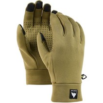 Burton 벌튼 방한장갑 보드장갑 Power Stretch Glove Liners, Martini Olive, S/M