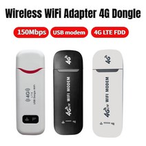 무선 라우터 공유기 4G LTE USB 동글 와이파이 150Mbps 모바일 광대역 모뎀 스틱 Sim 카드 어댑터 포켓 네트워크, 03=Black