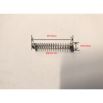 모나미 볼펜 압축 스프링 스테인레스 1set-50ea, 50개