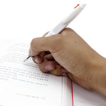 부드러운 필기감 학생용 검정 빨강 2색 볼펜 10개