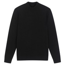 탑텐 22 FW 남자 소프트터치 모크넥 베이직 니트 BK