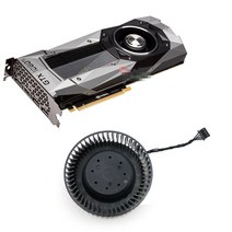 NVIDIA-레퍼런스 버전 GTX 1080Ti/1080/1070ti/1070/1060/1050 그래픽 카드 터보 팬 1pcs
