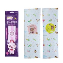 어린이집 생일선물 모기퇴치 윙스탑 밴드, 핑크색 밴드 (포장과 스티커 포함) 3개