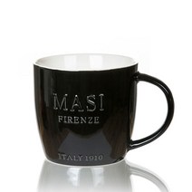 MASI 마시프란체 빅머그컵 도자기컵 5 color 벤티, 블랙벤티(670ml), 1개