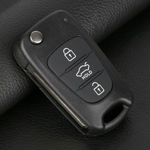 그랜져tg 더럭셔그랜져 리모컨 폴딩키 스마트키 천연 소가죽 케이스, 폴딩키(pcb기판없음)