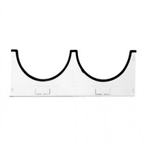 스틸 안전모 걸이대 2구 보관 거치대 하이바 진열대 정리 현장 사무실, 1개