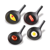 기후 일본 귀여운 젓가락꽂이 3세트 일본 과자 젓가락 받침대 일본 가와이 장식품, Black, klein