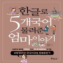 하나북스퀘어 한글로 5개국어 물려준 엄마이야기 보통엄마의 외국어교육 특별훈련기