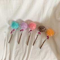 개달당 캣닢 마따따비 춥스 뜨개 막대사탕 고양이 캣닢 장난감, 1개, 포도