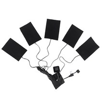 발열점퍼 USB 열선조끼 잠바 자켓 가열 3단계 의류 패드 충전 35 in 1 전기 시트 경량 접이식 천 신발 양말