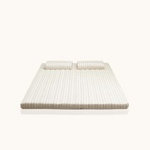 [하비] 말레이시아 푹신한 천연라텍스 매트리스 토퍼 매트리스 싱글/슈퍼싱글/퀸/킹 + 순면 겉커버 포함증정