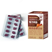 착한톡톡 밀크씨슬 900mg x 120정 4개월분, 밀크씨슬 900mg 120정(1박스+쇼핑백)