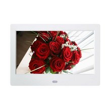 디지털액자 전자 동영상 스마트 영상 전자앨범 미니모니터 7인치 HD 디지털 사진 프레임 비디오 플레이어, 02 white_04 AU 플러그