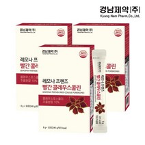 경남제약 빨간 콜레우스 포스콜리 3박스 (8g x 30포), 3개, 8g
