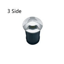 계단 사다리 샐내계단 실내사다리IP67 DC12/24V 야외 조명 3W 5W 정원 마당 단계 계단 바닥 데크 LED 매립, 04 3 Side_16 3000K 3W DC24V
