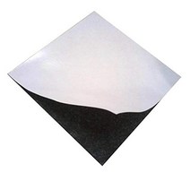 Black Heat Resistant Thin Silicone Rubber Gasket Sheet Adhesive Back 1/25 by 12 by 12 inch null, 1, 1/25 by 12 by 12 inch,Black He