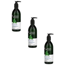 아발론 오가닉스 Avalon Organics 핸드 & 바디 로션 페퍼민트 12 oz (340 ml), 3개