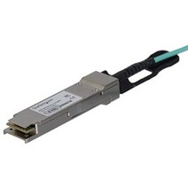 StarTech.com AOC 케이블10mMSA 대응 언코드액티브 광케이블MSA 준거 스위치 대응 QSFP40GAO10M