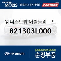 웨더스트립-프론트 도어(앞문) 사이드 좌측 (821303L000) 현대모비스 부품몰 그랜저TG