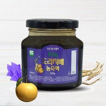 유기농도라지배농축액220g 배 도라지청 미세먼지에 도라지배청, 220g, 상세페이지 참조, 1개입