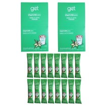 편의점커피 GET 바닐라라떼파우더 8개입 x 2박스 총16개, 1개, 1개