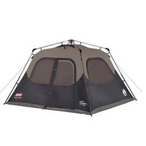 Coleman 콜맨 돔형 캐빈 원터치텐트 1분 간편 설치, 6인용