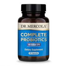Dr. Mercola Complete Probiotics 100 Billion CFU 닥터머콜라 컴플리트 프로바이오틱스 30캡슐, 1개, 기본