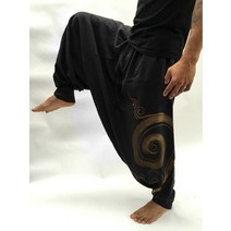알라딘 바지 할렘 하렘 배기 와이드 항아리 캐주얼 남성 탄성 허리 헐렁한 요가 남성 헐렁한 팬츠
