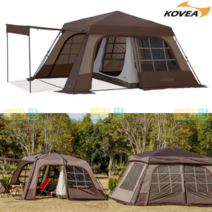 코베아 오토하우스 M 2 텐트 캠핑 원터치 거실형 자동 오토 허브쉘터