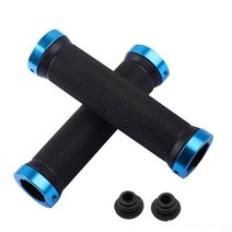 자전거핸들바 높이조절 갈매기 일체형 카본 롱라이저 드롭바자전거 그립 MTB 핸들 바 고무 미끄럼 방지 양, 04 BP0820 Blue