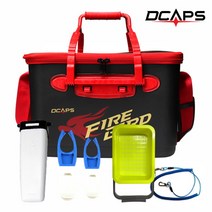 밑밥통 36L세트 블랙 주걱통 크릴백 미끼바구니, 단품