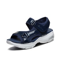 [해피데이] 스케쳐스 여성용 skechers 맥스쿠셔닝 딜라이트 푹신 쿠션 키높이 슬리퍼 비치샌들(사은품증정)