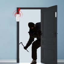 보안 침입방지 창문 도난 도어 경보기, 단품, 1개