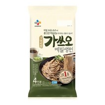 CJ 가쓰오메밀생면 4인분 면요리 간편요리 1136.8g, 50세트