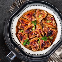 인도어홈 에어프라이어 접시형 종이호일 대형, 100매