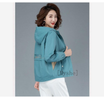 [Myshe]여성 봄가을 루즈핏 점퍼 숏 자켓 119 WJ1104
