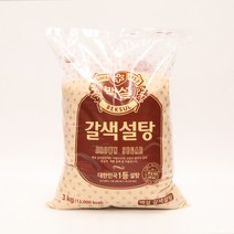CJ 백설 황설탕 3kg, 1개