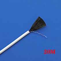 난방시스템 탄소 섬유 바닥 난방 케이블 탄소 섬유 난방 와이어 전기 난방 와이어 신형 적외선 난방 케이블10-20-30-50-100m, 20m