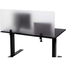앉은책상 좌식책상1800 낮은컴퓨터책상 2인용좌식책상 80*30CM 스탠드 업 데스크 스토어 ReFocus 클램프 온 아크릴 디바이더 파티션 Sneeze Guard Shield, 02 SMT022051909