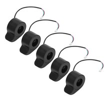 Xiaomi Mijia M365 전기 스쿠터 대구 M365에 대한 5Pcs 단축 다이얼 엄지 스로틀 속도 제어, 검은 색