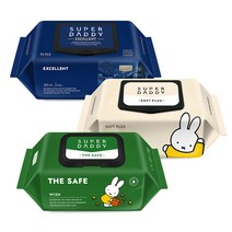 핫템 슈퍼대디 안전브랜드 아기물티슈 10팩 20팩 캡형 대용량, 9. 엑셀런트 웰메이드 휴대캡형