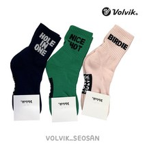 볼빅 남녀공용 슬로건 중목 파일양말 VMAOM951, 여성용(S), 핑크