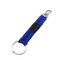 주짓수벨트 주짓수띠 도매 labster 걸쇠 캠핑 생존 브라질 리본 paracord keychain, 푸른, 16-18cm