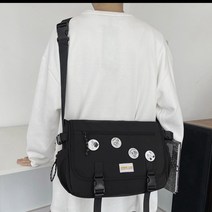 가치스토어 남녀공용 커플 메신저백 학생 학원 학교 가방 캐주얼 숄더백 크로스백