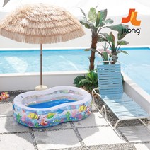 지롱 아쿠아 땅콩모양풀 베란다풀장 아기수영장, 단품